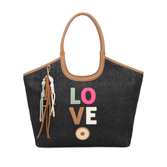 BORSA RAFFAELLA CON PORTACHIAVI - LOVE - LE PANDORINE