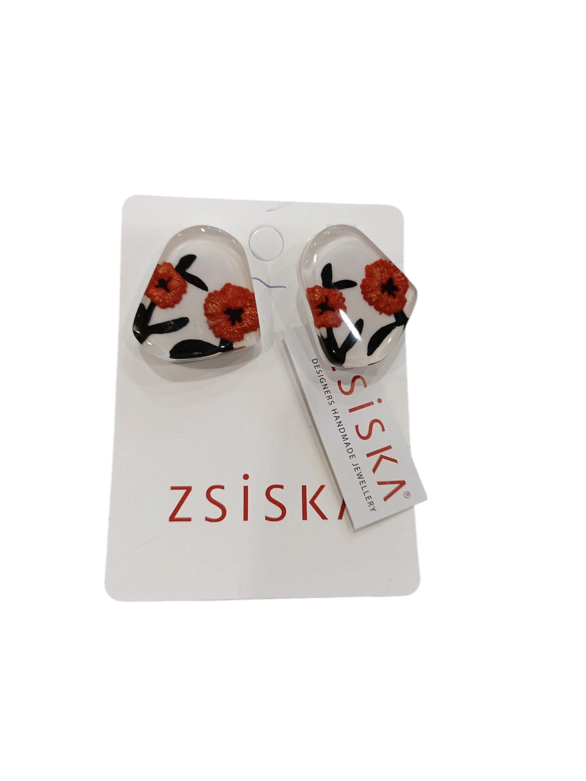 ZSISKA ORECCHINI BAILA ROSSO