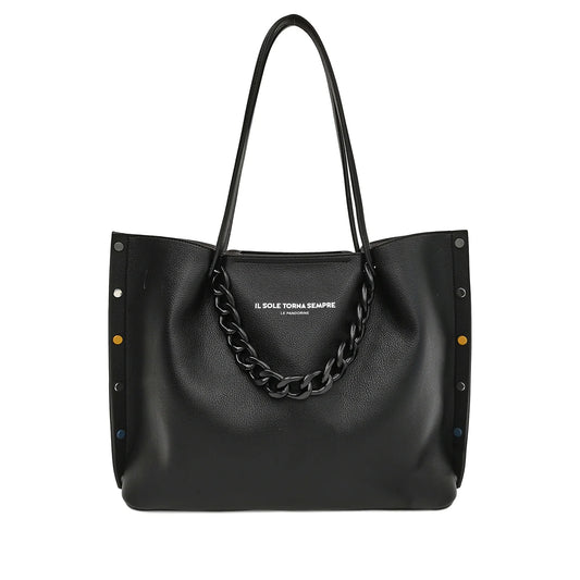SHOPPER BRENDA CON BORCHIE COLORATE - LE PANDORINE