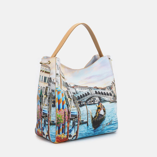 BORSA SACCA - YNOT - STAMPA VENEZIA